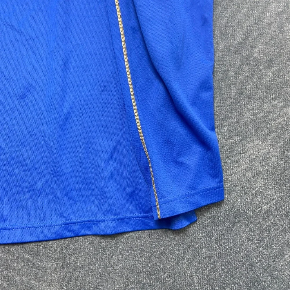 Nike Dri Fit San Dimas Football Shirt Mens 2XL Blue Round Neck Performance Sport